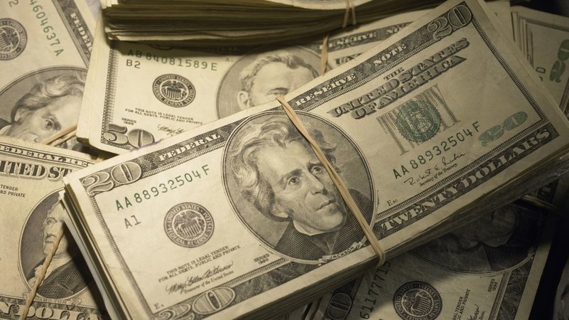 В I квартале чистая покупка Национальным банком на межбанковском валютном рынке иностранной валюты составила $757 млн.