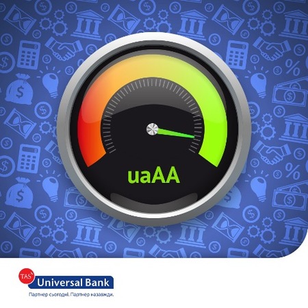 29 марта 2018 рейтинговое агентство «Кредит-Рейтинг» подтвердило долгосрочный кредитный рейтинг Universal Bank на уровне uaАА с позитивным прогнозом.