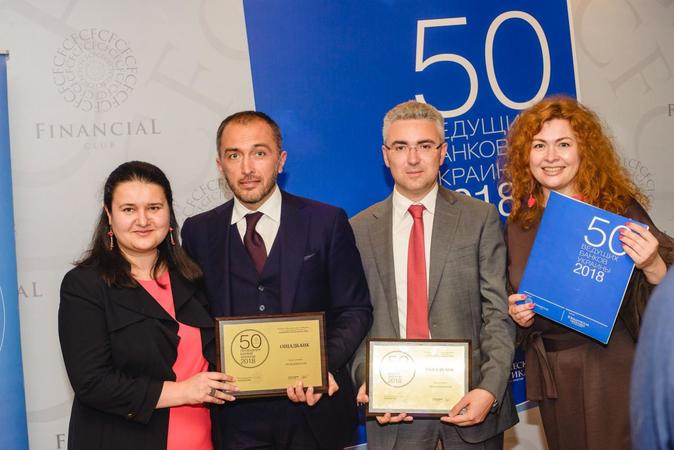 Третий год подряд Ощадбанк становится победителем рейтинга «50 ведущих банков Украины» по версии ежегодного независимого исследования аналитиков информационного агентства Financial Club.