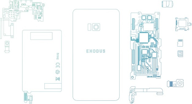 Компанія HTC представила новий смартфон під назвою HTC Exodus — перший смартфон компанії, що використовує для захисту даних технологію блокчейна.