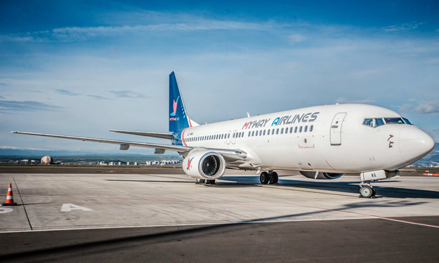 Нова грузинська авіакомпанія Myway Airlines в червні відкриє регулярні рейси до Харкова з Тбілісі з 12 червня і з Батумі з 13 червня.