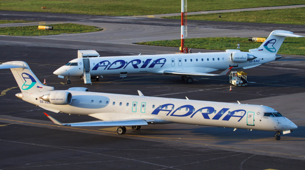 Adria Airways припиняє польоти до столиць України, Польщі та Румунії.