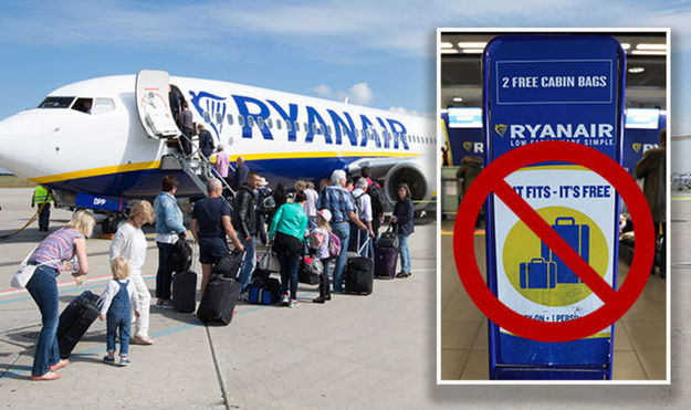 Лоукост Ryanair змінив тарифи на оплату послуги пріоритетної посадки та малого (до 10 кг) реєстрованого багажу.