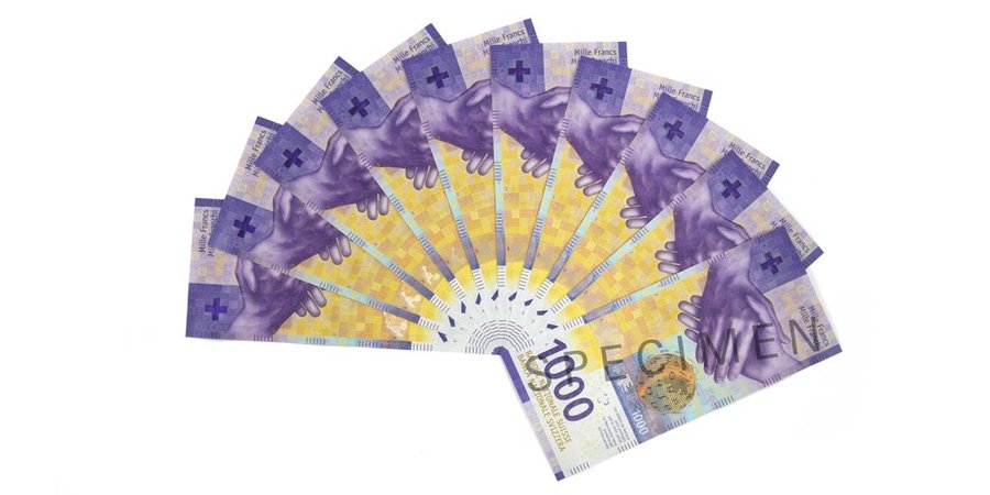 Національний банк Швейцарії представив новий дизайн найдорожчою в світі купюри - 1000 швейцарських франків.