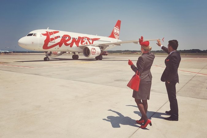 Ernest Airlines змінив норми безкоштовного провозу ручної поклажі, збільшивши вагу основного предмета і скасувавши безкоштовний провіз невеликих особистих речей.