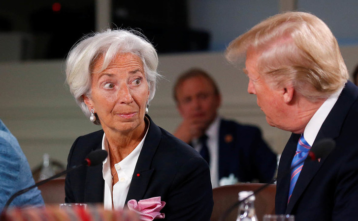Глава Европейского центробанка Кристин Лагард назвала президента США Дональда Трампа ответственным за большое количество рисков для мировой экономики.