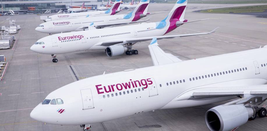 Лоу-кост Eurowings, що входить в Lufthansa Group, з 3 березня 2020 року обмежить провезення ручної поклажі на європейських рейсах за найдешевшими тарифами Basic.