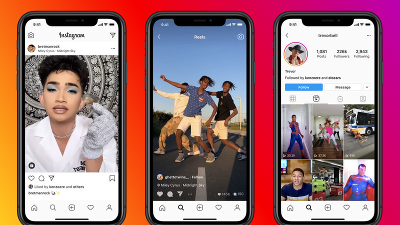 Facebook в среду запустила в США и более чем в 50 других странах собственную версию TikTok: новое видеоприложение под названием Reels, которое встроено в Instagram.