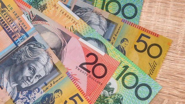 Австралійський долар піднявся приблизно на 28% з моменту досягнення мінімуму незважаючи на рецесію.
