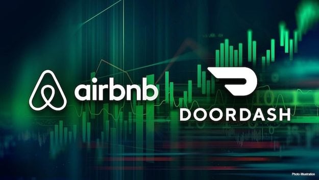 Акции Airbnb после IPO подорожали на 140%, а DoorDash - на 86%