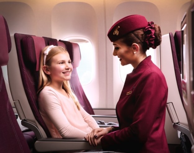 Дети могут лететь бесплатно на курорты мира по специальной акции Qatar Airways