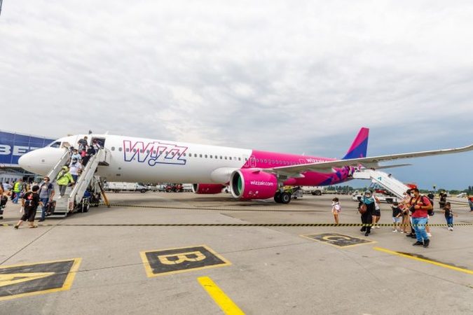 Лоукостер Wizz Air теперь будет летать в дальние рейсы из аэропорта «Борисполь»