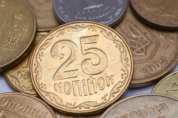 Українці тримають 1,5 мільярдів монет номіналом 25 копійок