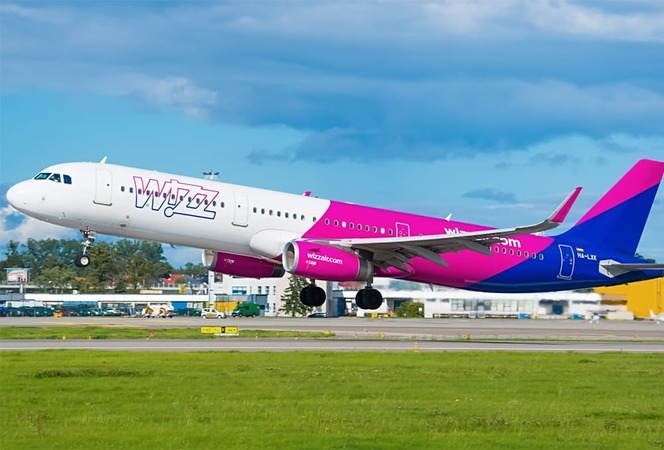 Wizz Air відкриє новий рейс з Києва в Угорщину