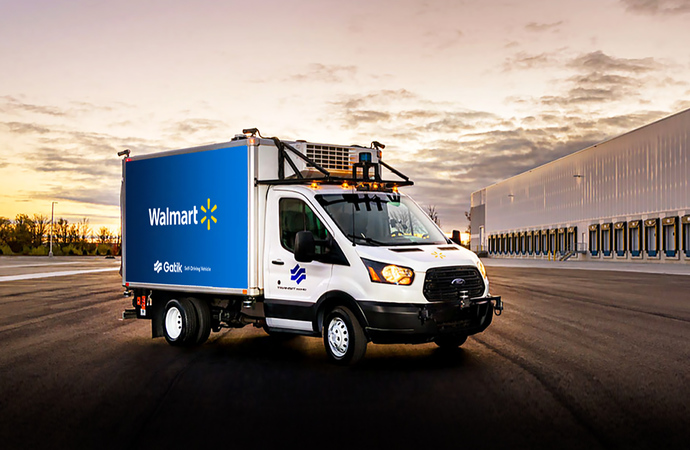 Майбутнє логістики: Walmart використовує вантажівки на автопілоті для онлайн-доставок