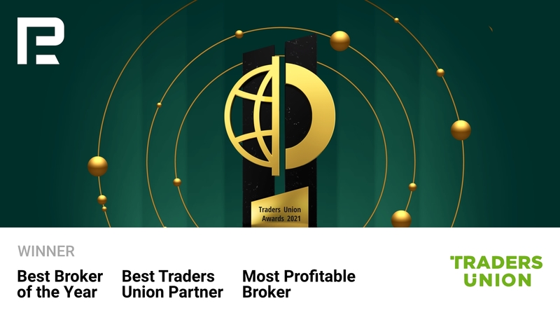 Міжнародний брокер RoboForex отримав одразу 3 нагороди в рамках премії «Traders Union Awards 2021».