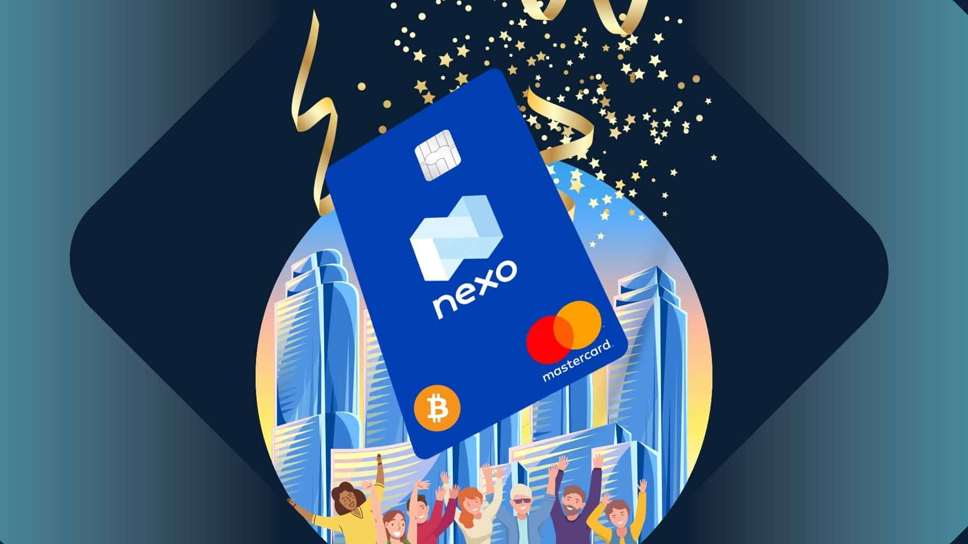 Платіжна система MasterCard та криптовалютна платформа Nexo запустили криптовалютну картку Nexo Card.