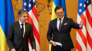 Министр иностранных дел Дмитрий Кулеба и госсекретарь Соединенных Штатов Энтони Блинкен провели телефонный разговор, в ходе которого обсудили предоставление США Украине помощи в $33 млрд.