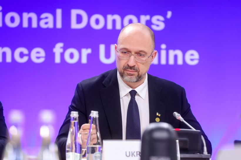 Денис Шмыгаль, план восстановление Украины, фонд восстановление Украины, международная донорская конференция, United24