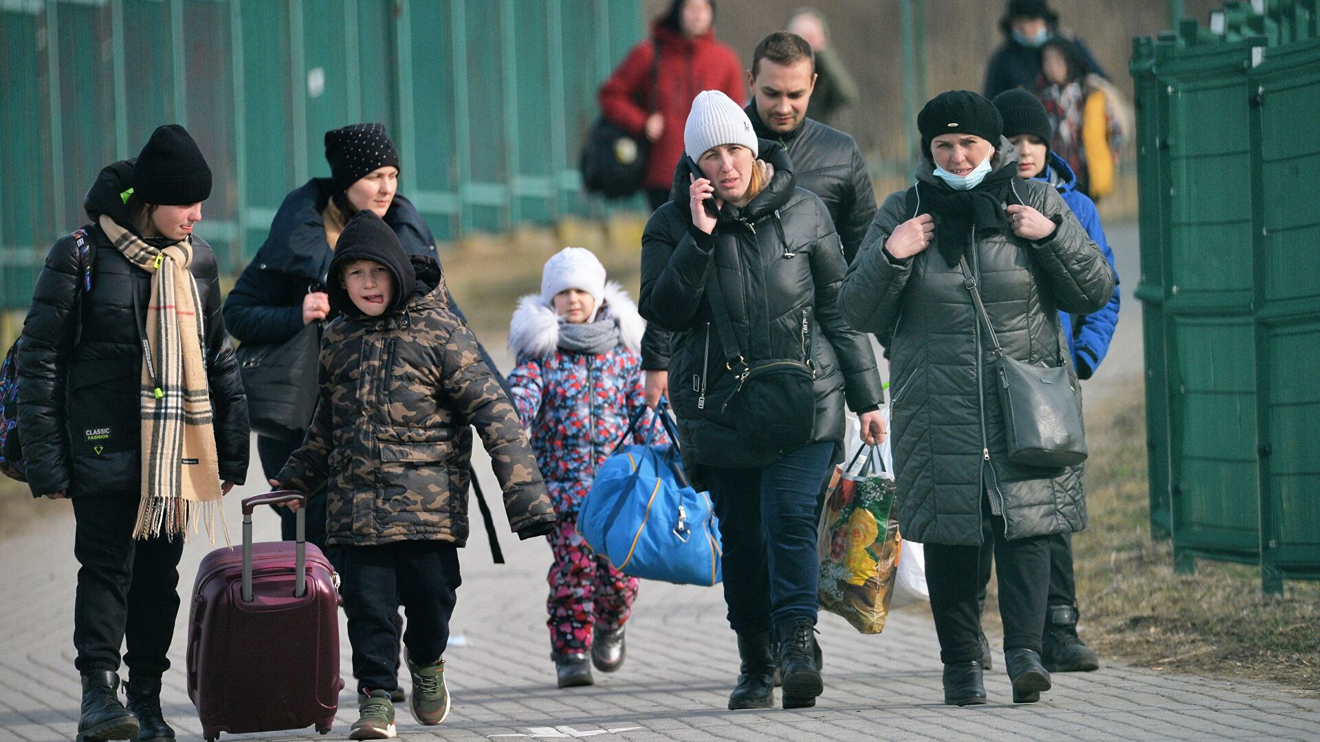 С 24 февраля из Украины выехало более 6,2 млн человек.