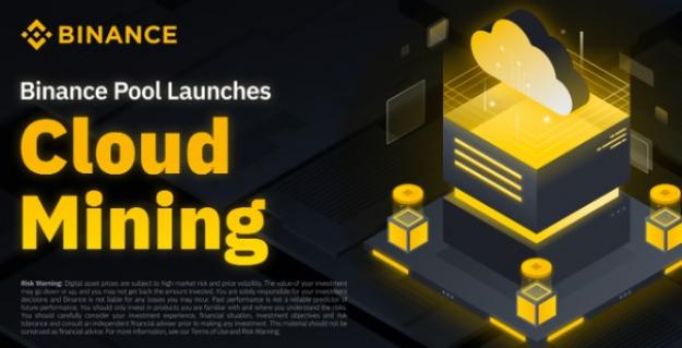 Майнінговий пул Binance Pool, який належить найбільшій криптовалютній біржі Binance, оголосив про запуск нової послуги — сервісу хмарного майнінгу.