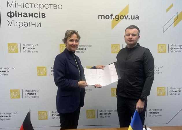 Украина подписала соглашение с Кредитным учреждением для восстановления (KfW), а также Отдельное соглашение к Грантовому соглашению в рамках Программы по поддержанию устойчивости внутренне перемещенных лиц (ВПЛ) в Украине.