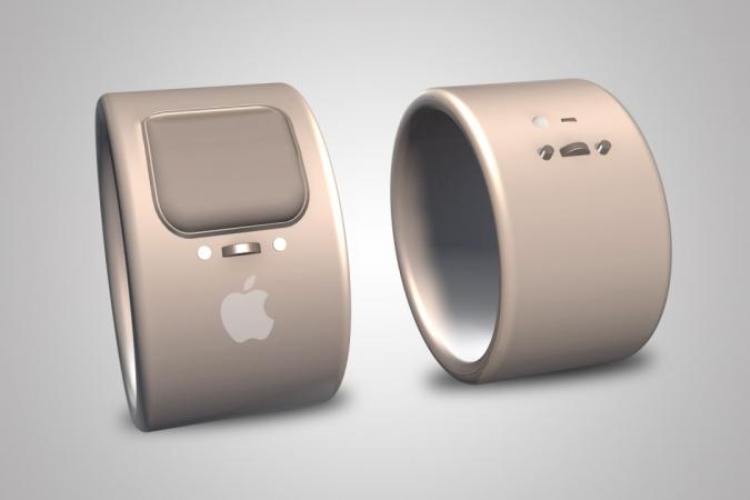 Бюро патентов и товарных знаков США получили патентную заявку от Apple на «умное кольцо».