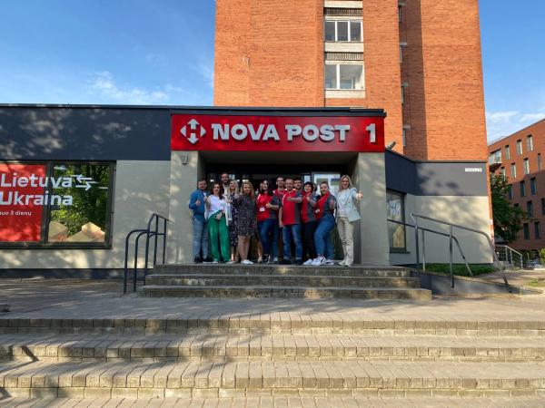 Нова пошта відкрила друге відділення Nova Post в Литві.