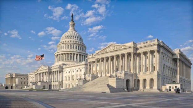 В Конгрессе США приняли законопроект о финансировании правительства до марта.