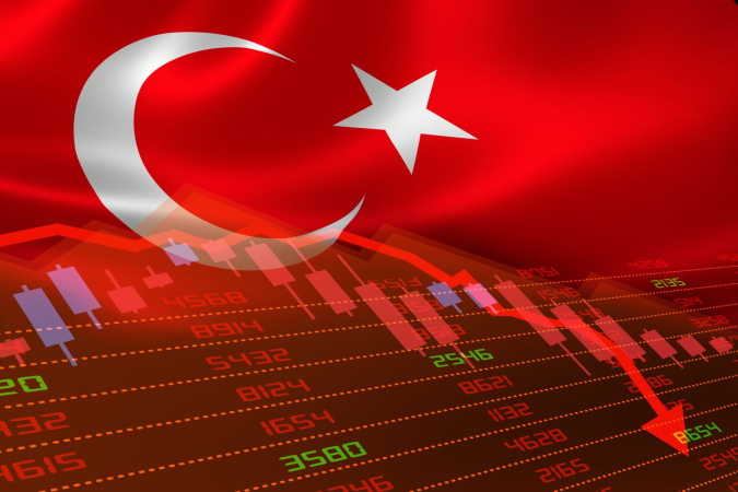 Інфляція в Туреччині зафіксувала найбільший місячний стрибок із серпня, наближаючись до 65% у річному обчисленні.