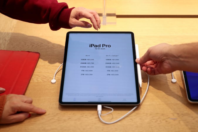 Apple планирует выпустить новый iPad в мае.