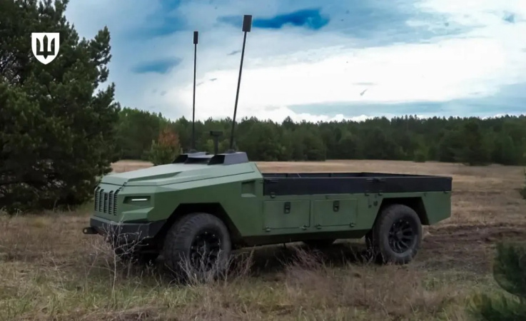 Министерство обороны Украины кодифицировало и допустило в эксплуатацию в Вооруженных силах Украины беспилотный наземный комплекс Protector.