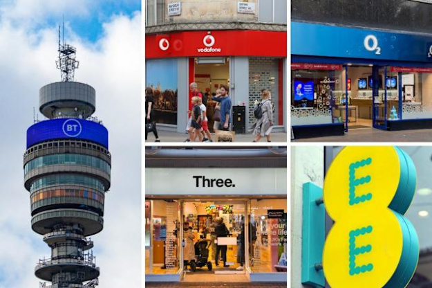 Несколько крупнейших операторов мобильной связи в Великобритании, в частности EE, BT, Three и Vodafone, столкнулись с масштабным сбоем в четверг днем.
