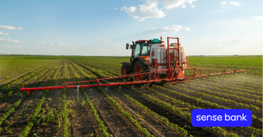 По данным украинского Sense Bank, отныне кредит доступен для фермеров юридических лиц без предоплаты на покупку сельхозтехники у официальных дилеров или производителей.