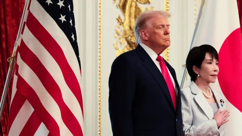 Президент США Дональд Трамп та прем'єр-міністр Японії Санае Такаїчі за підсумками переговорів 28 жовтня у Токіо підписали Велику Угоду (GREAT DEAL), яка має призвести до «нового золотого віку» альянсу між двома країнами.