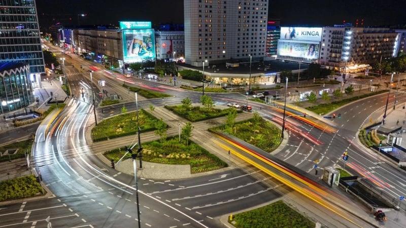 Варшава планує модернізувати систему керування рухом і під'єднати до неї майже 500 перехресть.