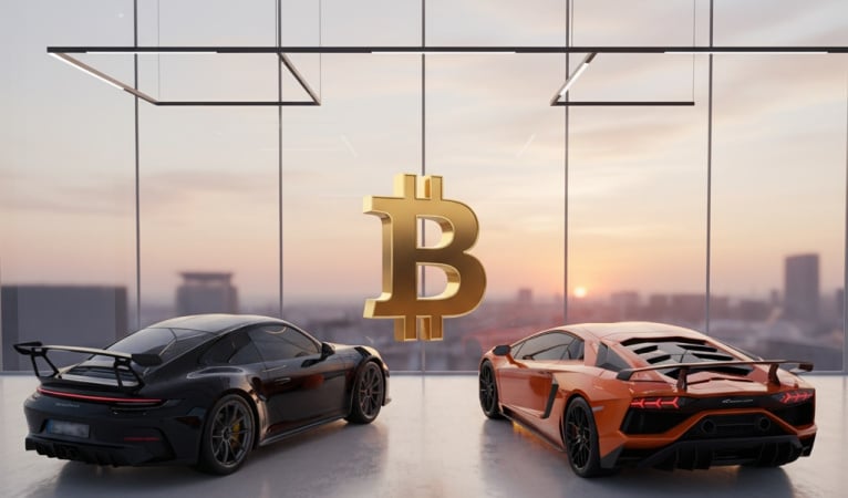 Тепер Porsche і Lamborghini в Європі можна купити за криптовалюту