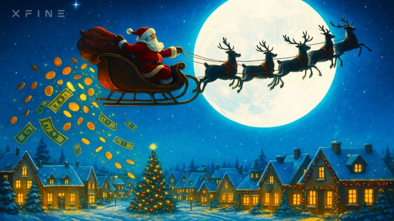 Наприкінці кожного року ринки знову повертаються до питання, чи зберігся феномен Santa Claus Rally і чи здатен він приносити вигоду в епоху нестабільної монетарної політики, геополітичних ризиків та зміни циклів стимулювання.