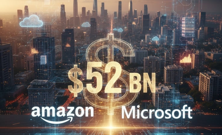 Amazon та Microsoft інвестують в Індію $52 млрд на тлі розвитку ШІ та хмарних технологій