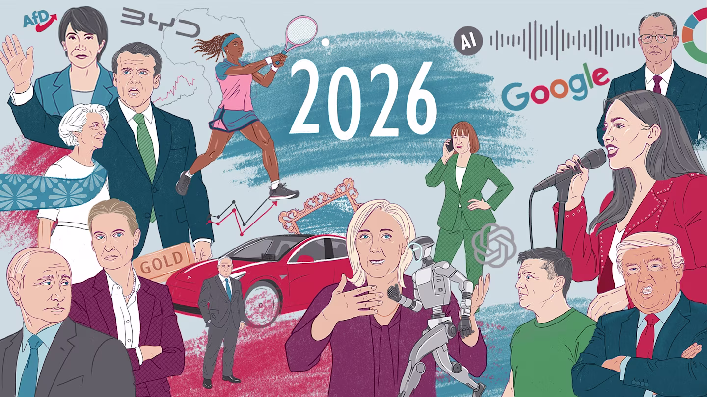 Война на истощение, крах «пузыря» ИИ и золото по $5000: прогноз Financial Times на 2026 год