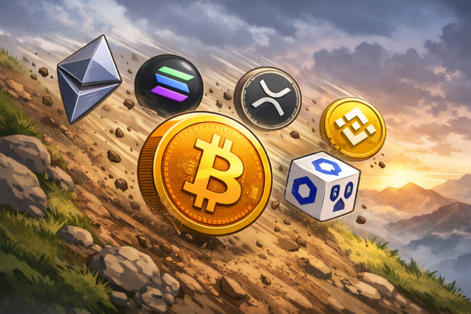 Рынок криптовалют вошёл в острую медвежью фазу.