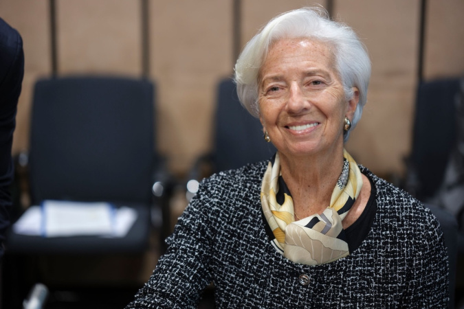 Кристин Лагард планирует оставаться в должности главы ЕЦБ до конца срока