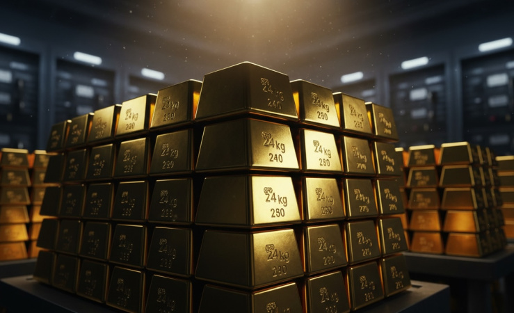 Золото в пике: почему «тихая гавань» обвалилась на 19%, несмотря на войну и инфляцию