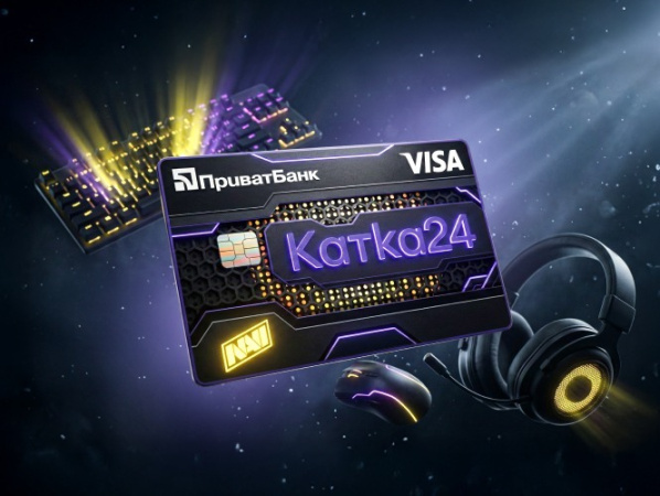 Приватбанк, Visa и NAVI объединились, чтобы создать не просто банковскую карту, а настоящий артефакт для инвентаря геймера.