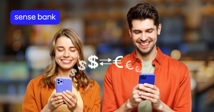 Sense Bank розширив можливості сімейного обслуговування у застосунку Sense SuperApp, додавши можливість здійснювати валютні перекази між родичами без комісій.