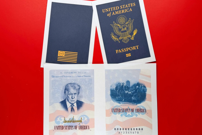 Державний департамент США анонсував випуск спеціальної серії американських паспортів, присвячених 250-й річниці незалежності Сполучених Штатів.