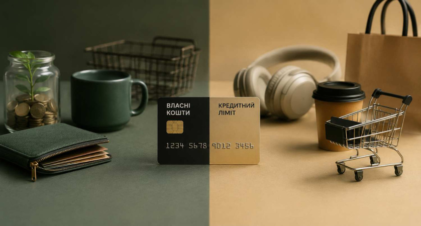 Кредитний ліміт на картці легко сприйняти за частину власних грошей.