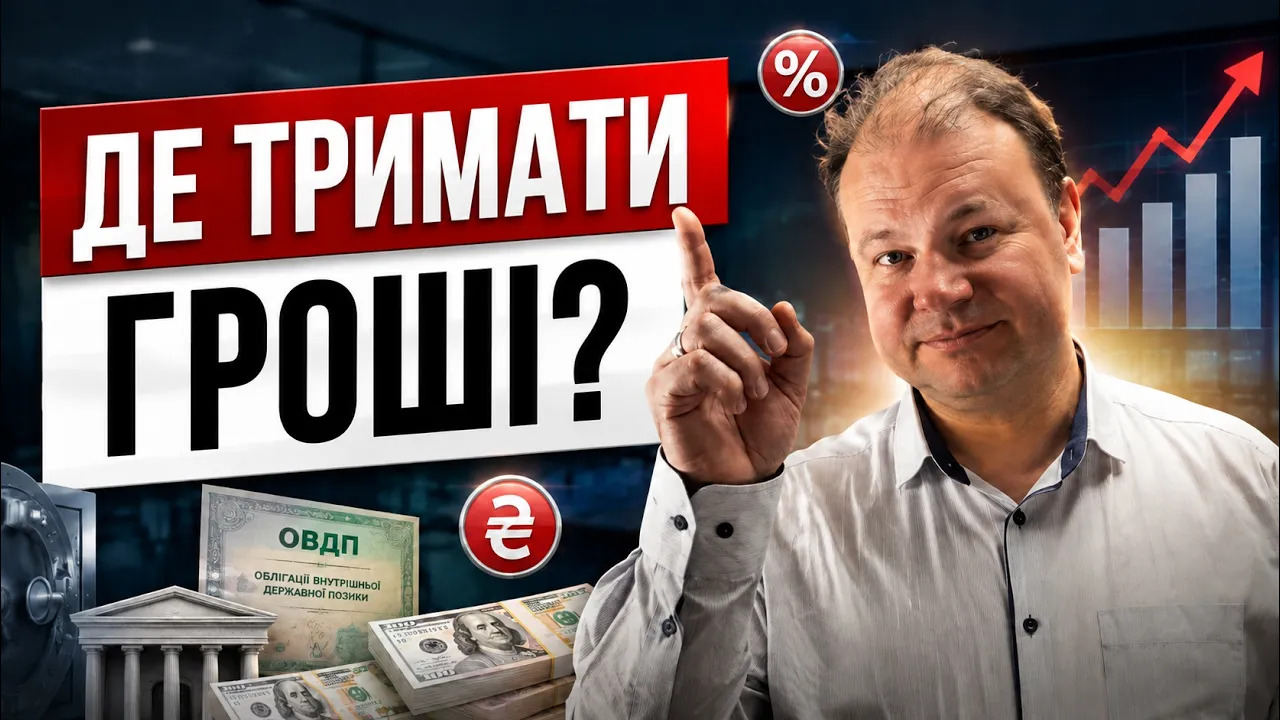 В новом выпуске эксперт сравнивает реальную доходность депозитов и ОВГЗ после налогов и комиссий и показывает, при каком курсе доллара гривневые инструменты перестают быть выгоднее валюты.