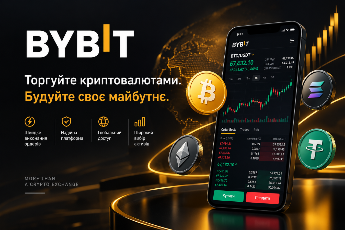 Традиционное выступление посвящено экспансии Bybit в сферу TradFi, акций, рынков пре-IPO, платежей и интеллектуальных финансовых инструментовСоучредитель и CEO Bybit Бен Чжоу рассказал о новом этапе трансформации компании из криптовалютной биржи в «Новую финансовую платформу», и представил новые продукты и стратегические партнерства на традиционных и цифровых рынках.