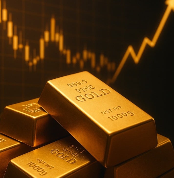 Сомнительный доллар и триумф золота: 2025 год в мире инвестиций в графиках
